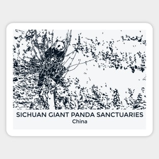 Sichuan Giant Panda Sanctuaries - China Sticker